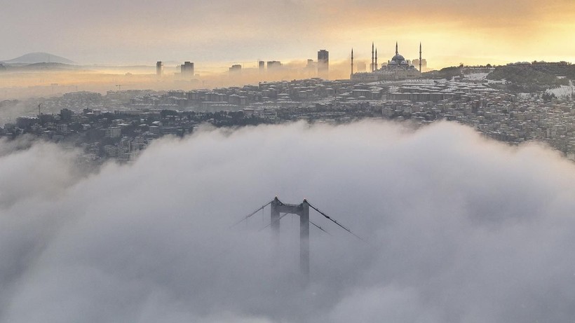 İstanbul'da sis objektiflere böyle yansıdı - Resim: 2