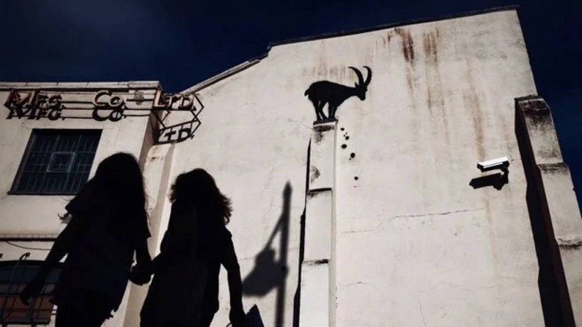 Keçi, fil, şimdi de 'üç maymun': Banksy'nin hayvan serisi ne anlama geliyor? - Resim: 4