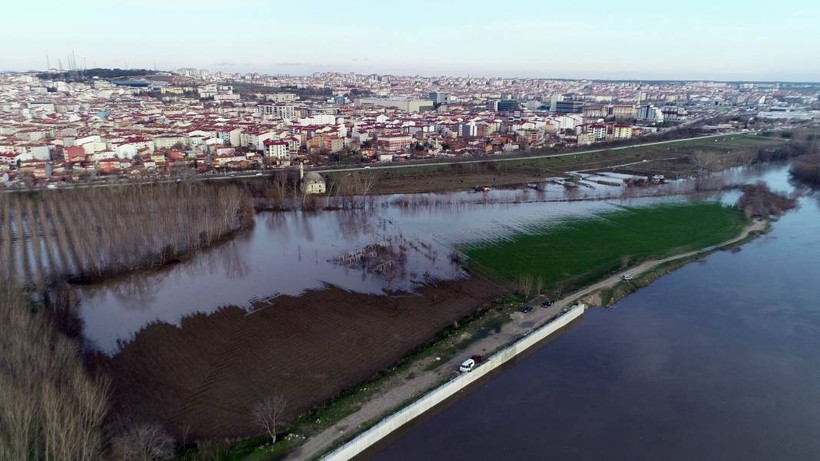 Edirne'yi bekleyen tehlike: Şehir seli sinyalleri alınıyor - Resim: 1