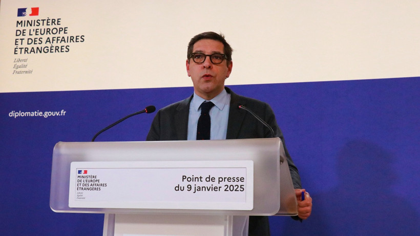 Fransa Dışişleri Bakanlığı Sözcüsü Christophe Lemoine.