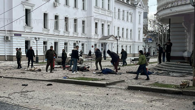 Rusya’dan Ukrayna’ya füze saldırısı: En az 32 ölü - Resim : 1