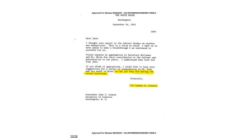 CIA belgeleri ortaya koydu: ABD hava durumunu değiştirme &ccedil;alışmış - Resim : 1