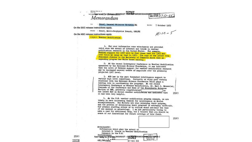 CIA belgeleri ortaya koydu: ABD hava durumunu değiştirme &ccedil;alışmış - Resim : 2