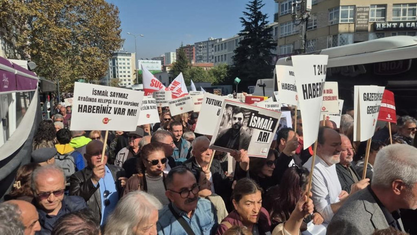 Gazeteciler, sansüre ve baskılara karşı sokağa çıktı - Resim : 2