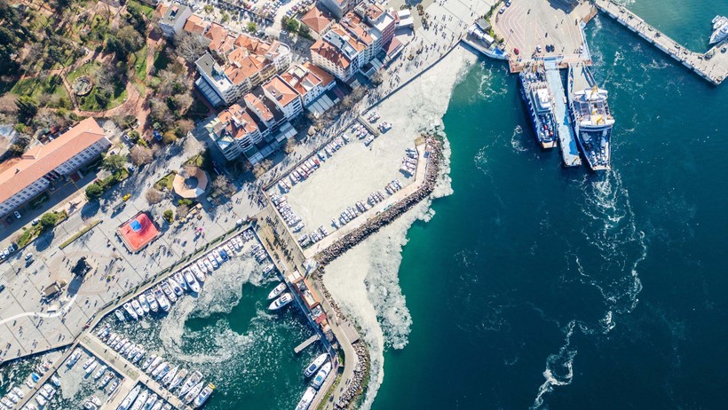 Çanakkale Boğazı'nda deniz dibinde müsilaj yoğunluğu - Resim : 1