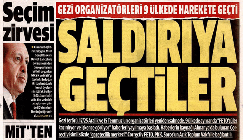 Gezi Direnişi ve Portakal yandaşların hedefinde - Resim : 1
