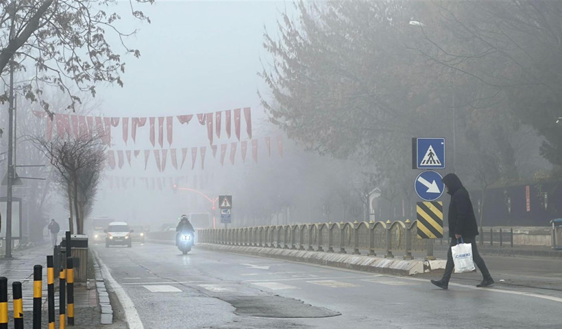 Edirne'de sis: Görüş mesafesi 50 metrenin altına indi - Resim: 8