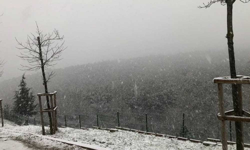 İstanbul'da kar yağışı etkili oldu - Resim : 3