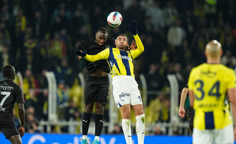 Fenerbahçe, Hatayspor'u 2-1 yendi