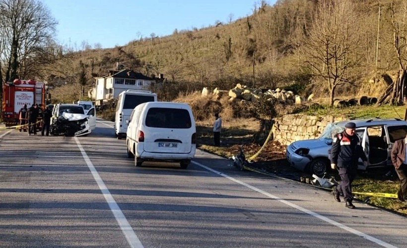 Ordu'da trafik kazası: İki ölü, beş yaralı