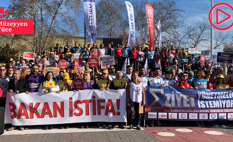 Sağlık çalışanları üçüncü kez iş bıraktı: ‘Eziyet Yönetmeliği’ni çöpe atacağız’