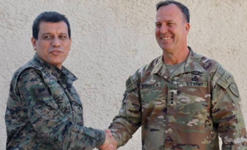 CENTCOM komutanı Suriye'de: SDG ile görüştü, IŞİD'lilerin tutulduğu kampları gezdi