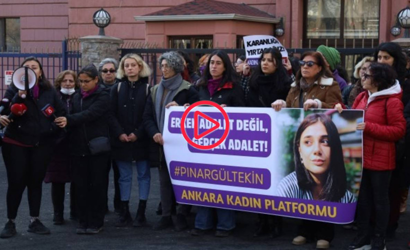 Adalet Bakanlığı önünde Pınar Gültekin protestosu: Yargı erkekleri koruyor