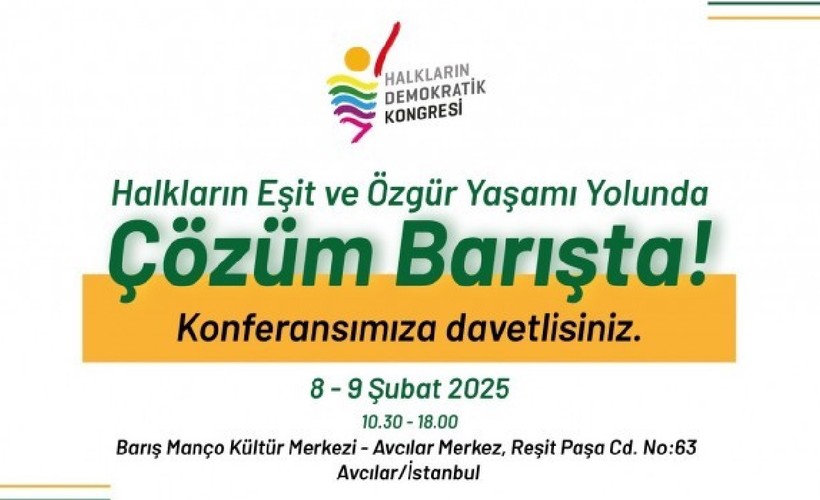 HDK’den konferans: 'Çatışma ve çözüm' deneyimleri tartışılacak