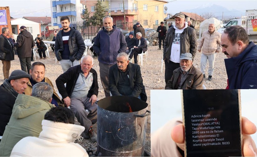 Cumhurbaşkanlığı kararnamesine dayandırdılar... Tek bir SMS ile mahallelerine el konuldu
