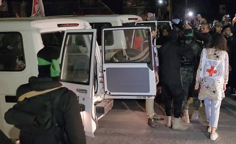 Esir takasında 5'inci tur: Hamas serbest bırakacağı üç kişiyi açıkladı