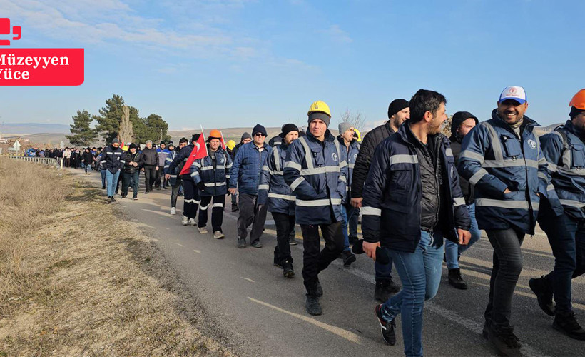 Çayırhan işçileri Ankara’ya yürüyor: ‘Son seçenek yeraltına kapanma ve açlık grevi’