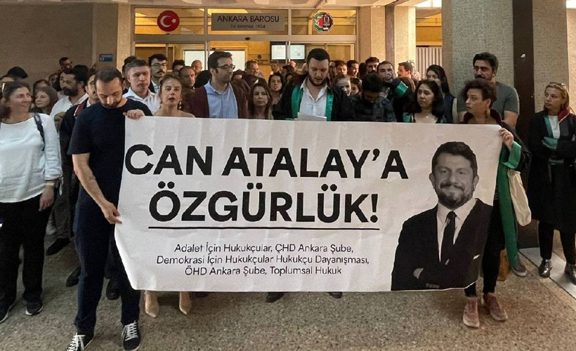 Can Atalay'ın serbest bırakılmasını isteyen 13 avukata soruşturma