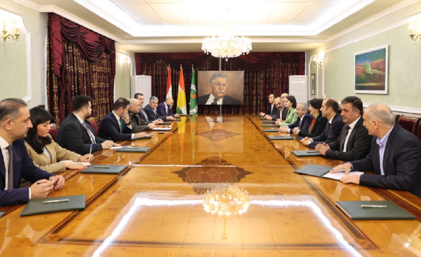 İmralı Heyeti ile Bafel Talabani bir araya geldi