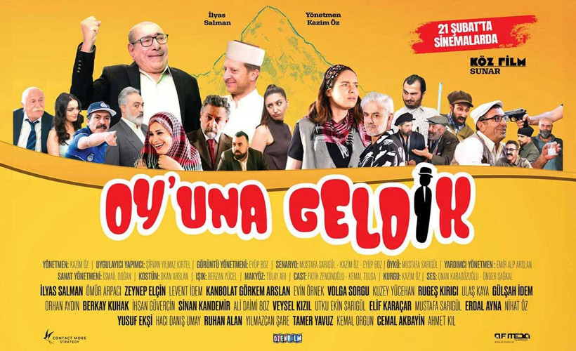 İlyas Salman'ın başrolde oynadığı OY'una Geldik filmi neBakanlık engelinde