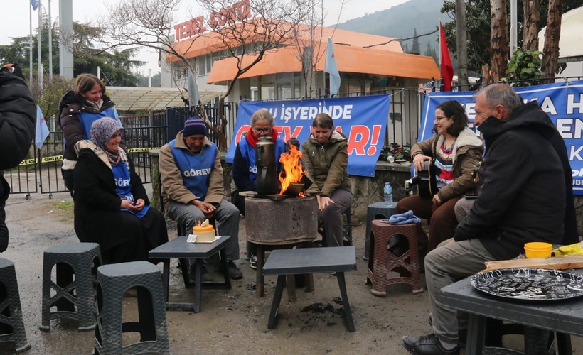 Grev çadırında 8 Mart'ı kutlayacaklar