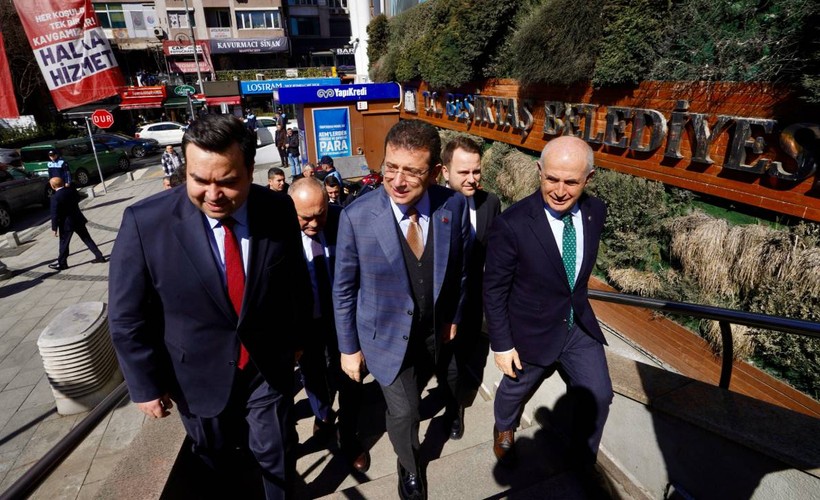 İmamoğlu Beşiktaş Belediyesi’ni ziyaret etti