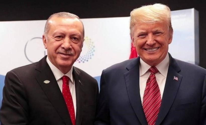 Erdoğan, Trump ile görüştü
