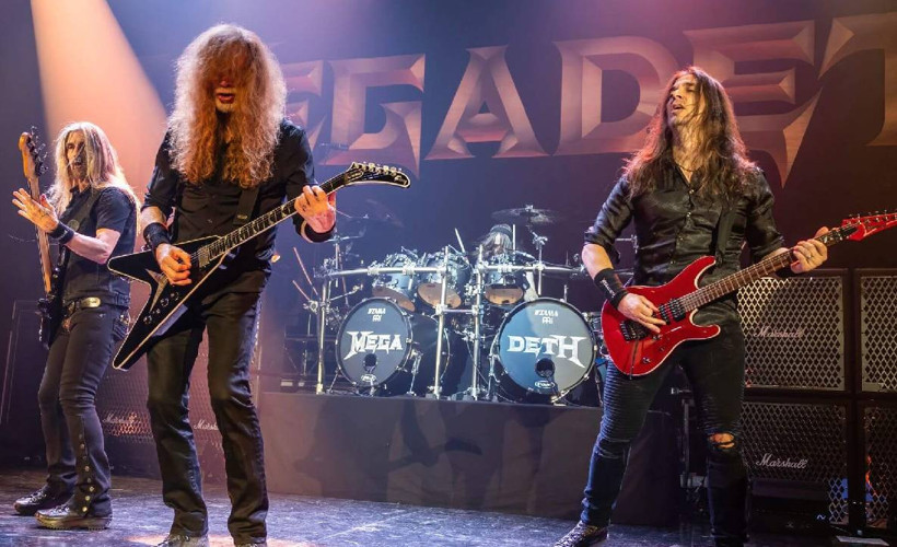 Efsane metal gruplarından Megadeth İstanbul'a geliyor