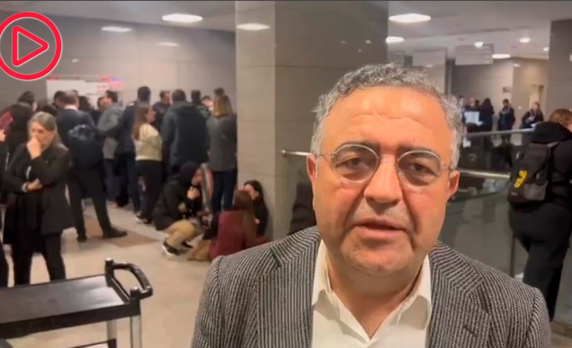 Tanrıkulu adliye içerisindeki durumu aktardı: Adliye ortamından daha çok bir karakol ortamı