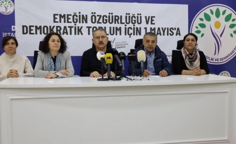 DEM Parti ve HDK, 1 Mayıs'ta Kadıköy'e çağrı yaptı