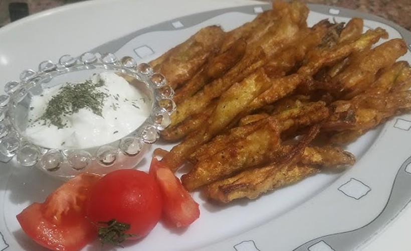 Yağ çekmeyen kabak kızartması yapmanın yolu! Şeflerin yöntemiymiş