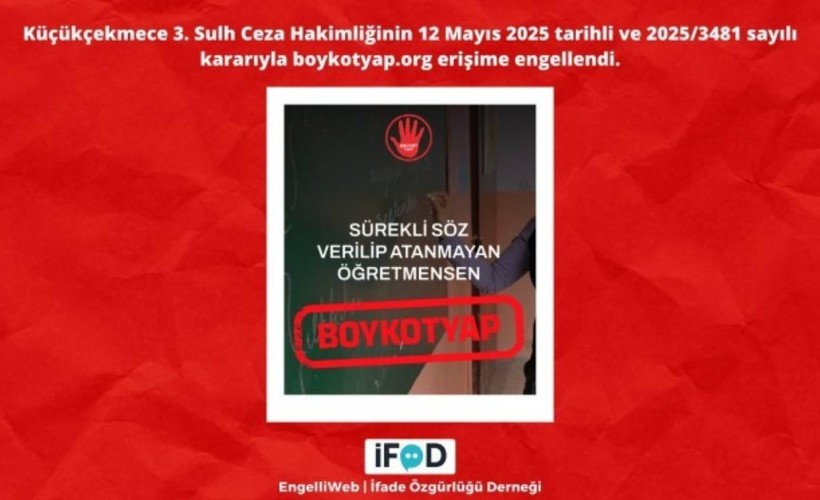 CHP’nin boykot sitesi üçüncü kez erişime engellendi