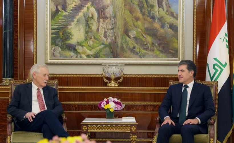 ABD'li heyet Hewler'de Neçirvan Barzani ile görüştü