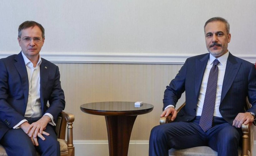 Dışişleri Bakanı Hakan Fidan Moskova'da Medinsky ile görüştü