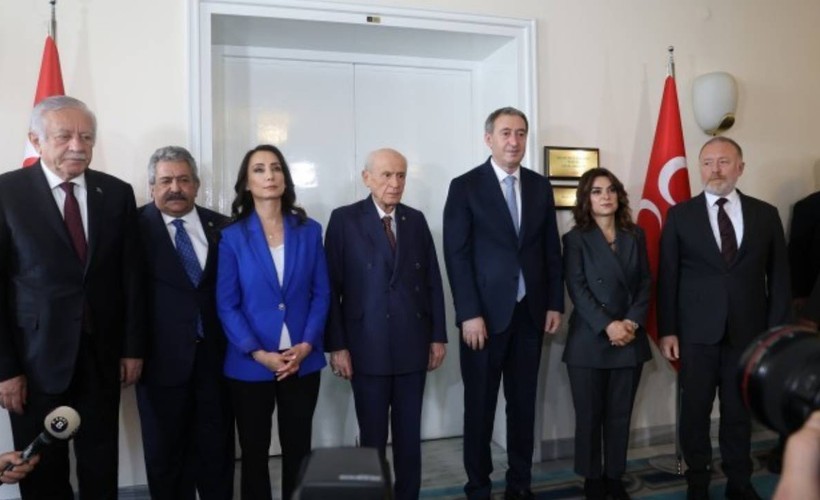 DEM Parti ile MHP Meclis'te görüştü