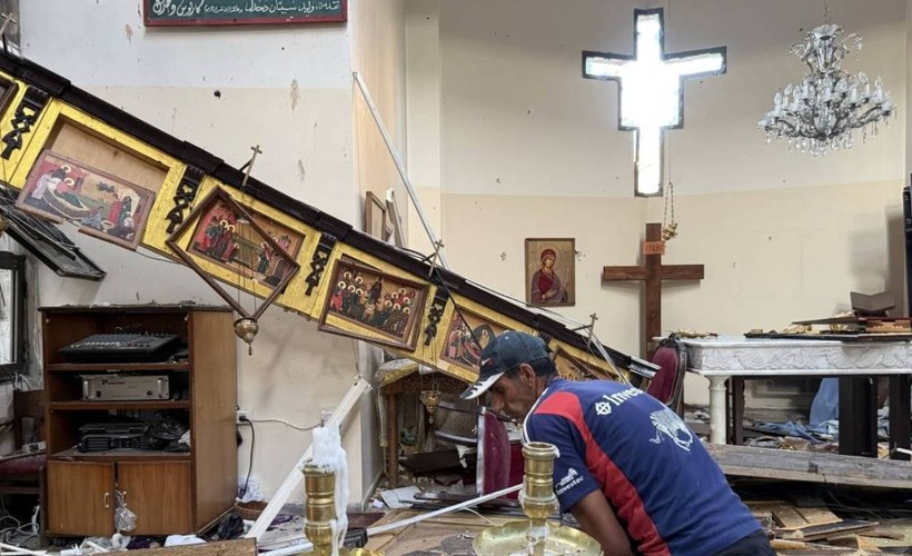 Şam IŞİD'in yaptığını açıkladı... Şam’da kilisede patlama: En az 30 kişi öldü