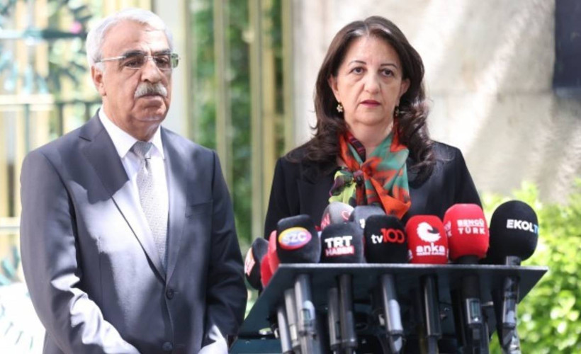 Numan Kurtulmuş ile görüşme... DEM Parti: Bahçeli, Özel, Erdoğan ve Öcalan ile de görüşeceğiz