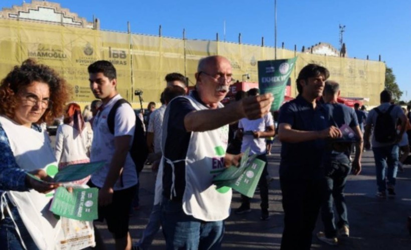 DEM Parti asgari ücrete ‘ara zam’ talebiyle sahaya indi