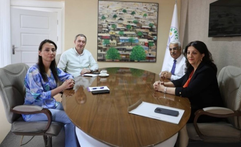 İmralı Heyeti, Erdoğan görüşmesi öncesi eş genel başkanlar ile bir araya geldi