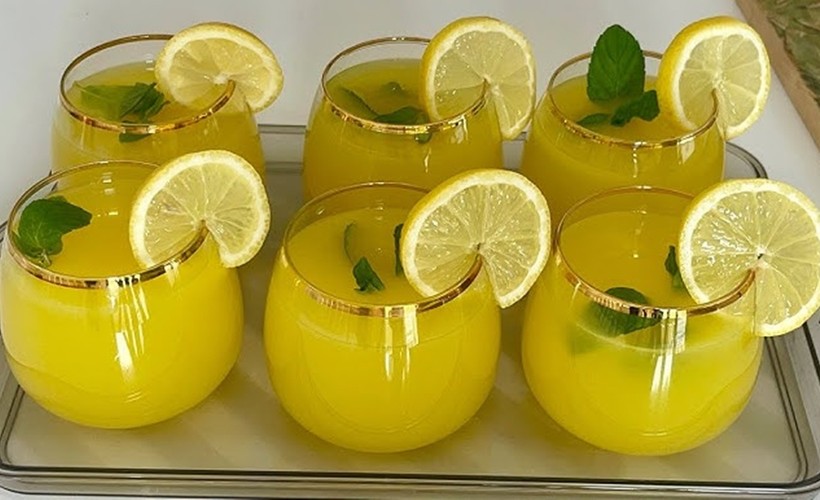 Yaz Aylarında Sizi Serinletecek Doğal Lezzet! Ev Yapımı Limonata Tarifi