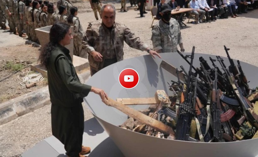 Bese Hozat da grupta yer aldı... PKK silah bırakma sürecini başlattı: Özgür irademizle imha ediyoruz