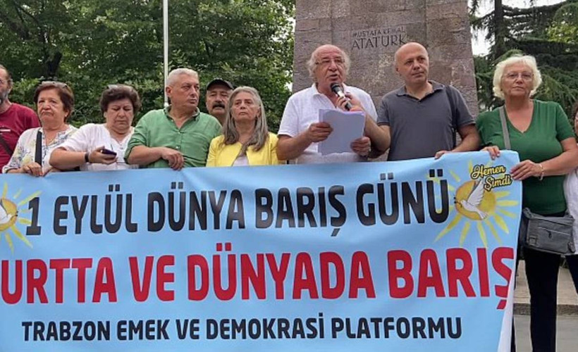 Trabzon'da 1 Eylül açıklaması: 'Kürt meselesinde barış artık zorunludur'
