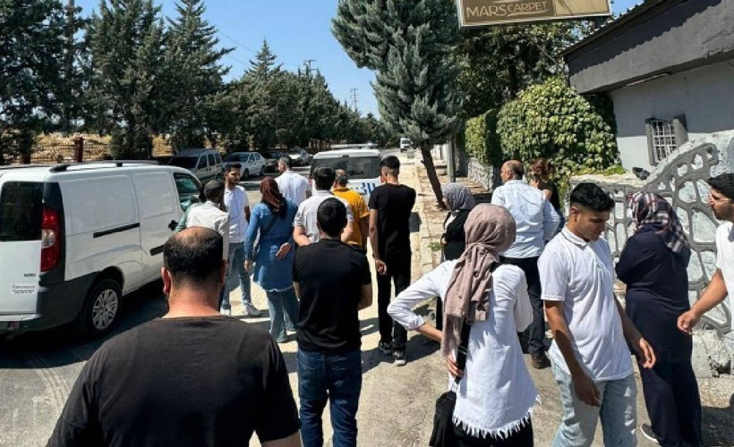 Haklarını alamayan işçiler iş bıraktı: Haklarımızı istiyoruz