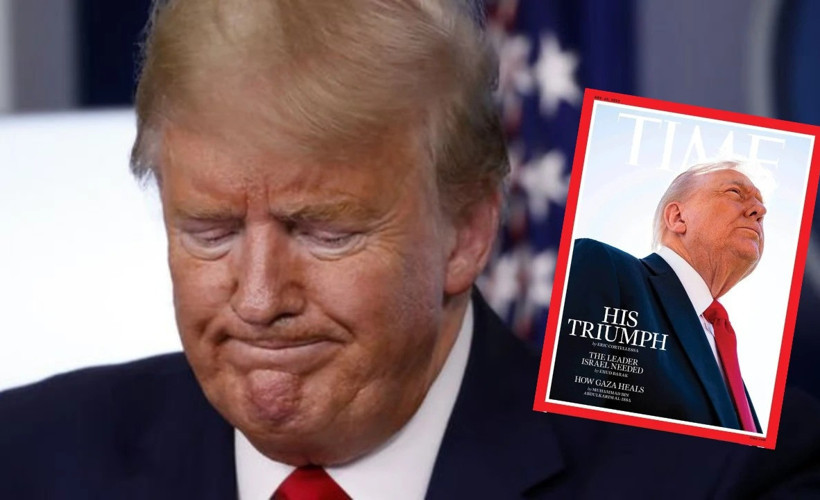 Trump'tan Time Dergisi'ne tepki: Tüm zamanların en kötü kapağı