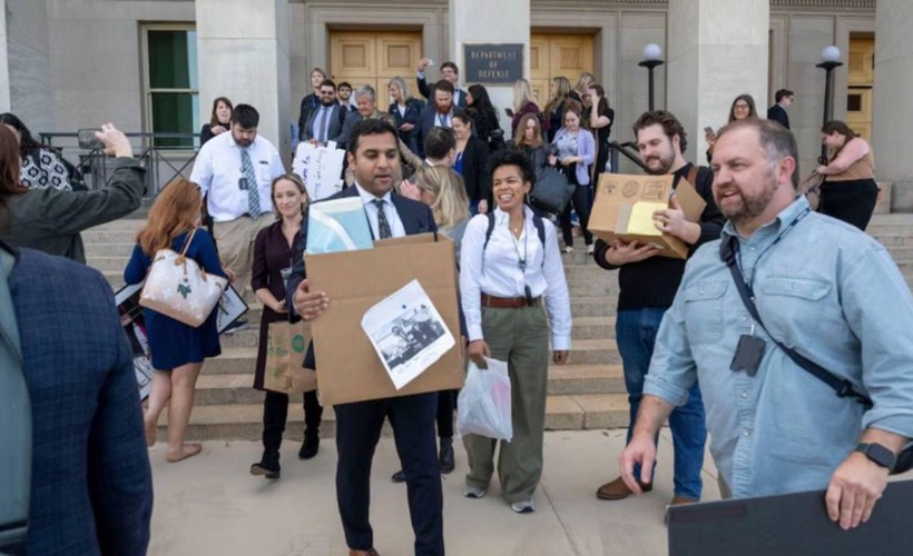 Gazetecilerden Pentagon'a boykot