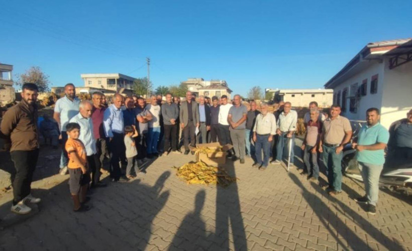 DEM Parti'den tütün üreticilerine dayanışma ziyareti