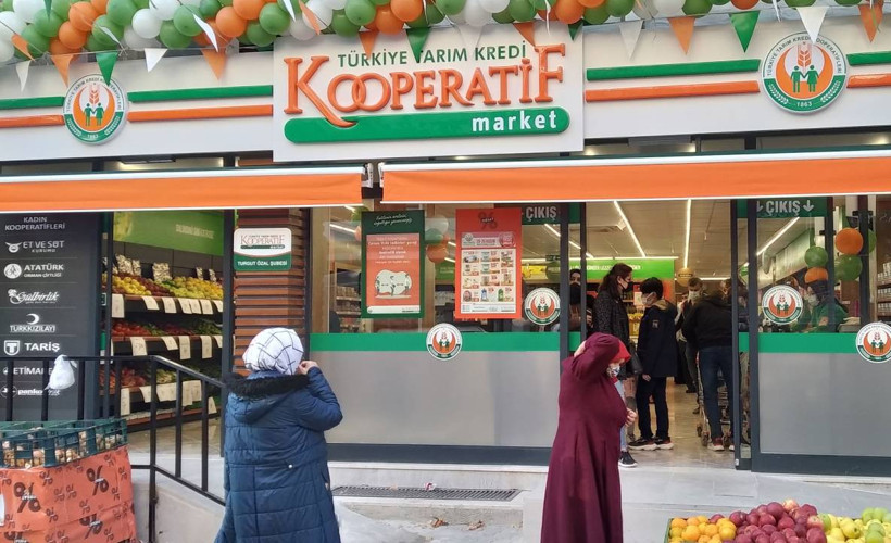 Tarım Kredi KOOP marketlerin yeni adı "KOOP Market" oldu