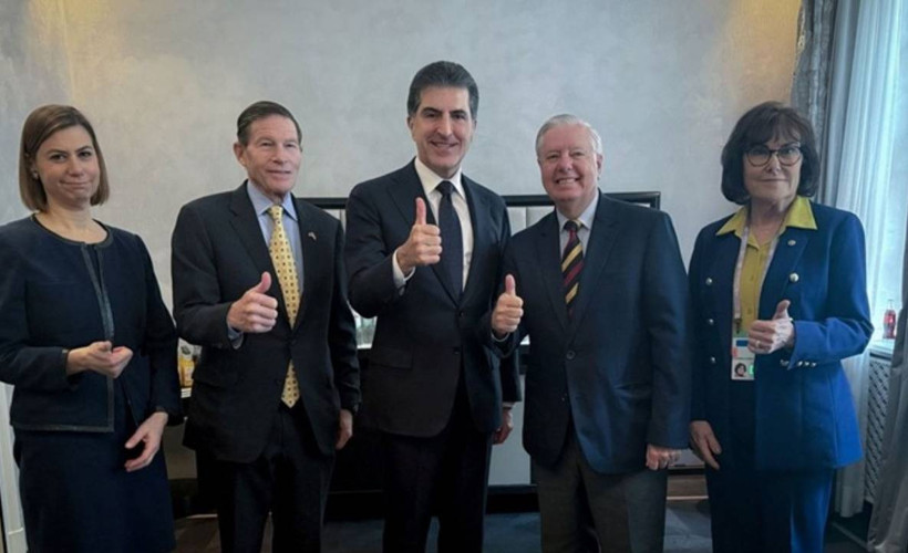 Barzani ve Graham: Suriye anayasasında Kürtlerin hakları korunmalı