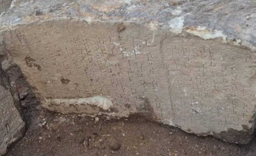 Peyzaj çalışmasında ortaya çıkmıştı: Midyat’ta bulunan kitabeler 4. yüzyıla ait