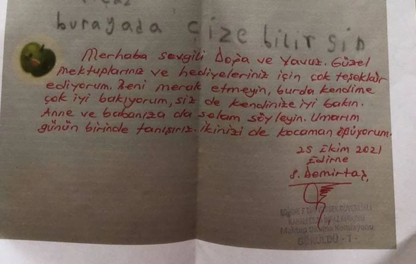 Çocuklardan Demirtaş'a harçlık ve mektup: Hayata gülümse, umudunu kaybetme - Resim : 1